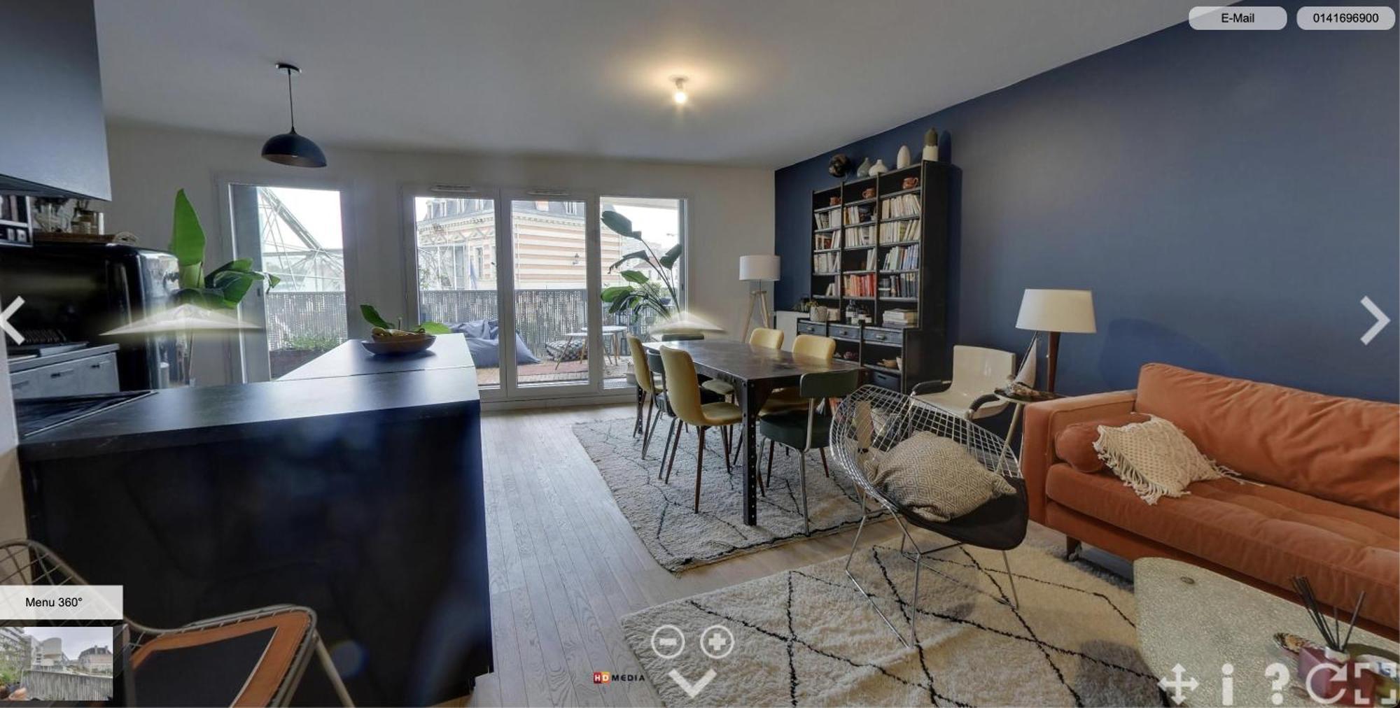 Spacious Flat With Terrasse And Parking Near Metro Баньоле Экстерьер фото